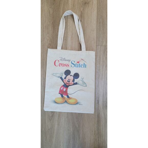 Disney Cross Stitch Canvas Tote Bag (Small Flaws) - Picture 1 of 4